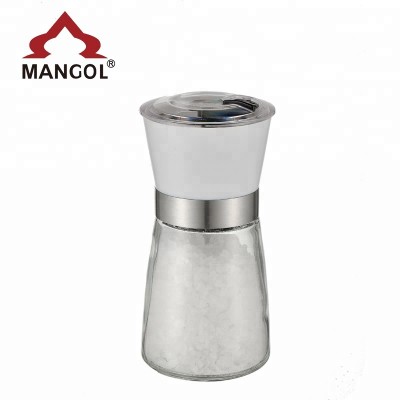 kitchen accessories manual salt and pepper grinder set glass pepper grinder salt mill kitchen gadgets